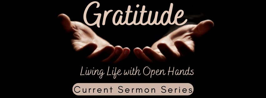 Gratitude Living life with open hands (Facebook Cover)